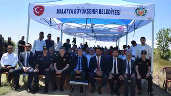 Malatya’da güreşçilerden yeşil bir miras