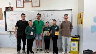 Öğrenciler köy okulundaki çocukların hayallerini yapay zeka ile gerçeğe dönüştürdü