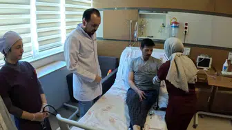 Balıkesir’de aort yırtılan hastayı kapalı yöntemle hayata döndürdüler