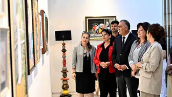 Muratpaşa’da el emeği eserler görücüye çıktı
