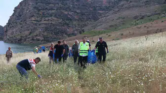 Botan Vadisi çöp değil nefes olsun diye temizlendi