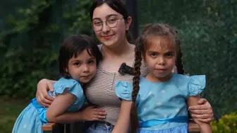 Jandarma ekiplerine eğitim salonunda duygusal Babalar Günü sürprizi