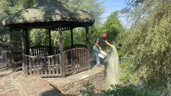 Sakarya Nehri kıyısında yılan ve haşere önlemi alındı