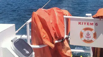 Bodrum açıklarında sürüklenen tekne faciadan döndü