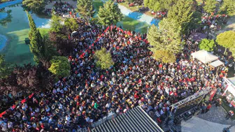 Edirne Gölet alanında milli maç heyecanı hüsranla bitti