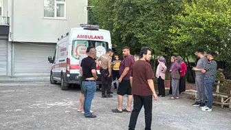 Dut toplarken yere çakıldı