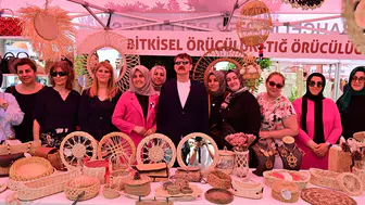Bahçelievler’de kadınlar yıl boyunca ürettiklerini vitrine çıkardı