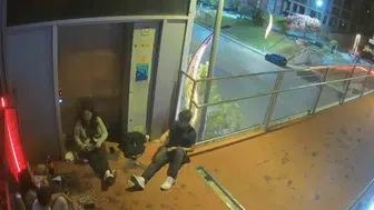 Gebze’de asansör işgali kameralara yakalandı