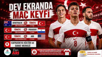 Nevşehirde milli takım heyecanı dev ekranda yaşanacak