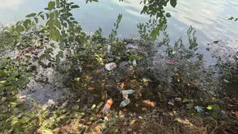 Adana Seyhan Nehri kıyısındaki çöp yığınları tepki çekiyor