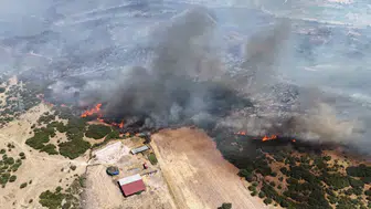 Çanakkale’de dört günlük yangın alarmı verildi