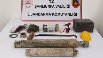 Birecik’te çiftçinin pompasını çalan hırsızlar jandarmaya yakalandı