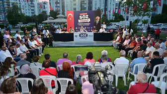 Kepez Belediye Başkanı Mesut Kocagöz mahalleliyle sahada buluştu