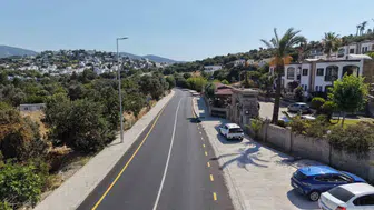 Bodrum’da iki ana cadde yenilendi