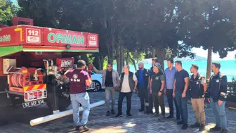 Sinop ormanlarını korumak için iş makineleri artık yangına hazır