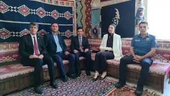 Keban'da el emeği ürünler sergileniyor