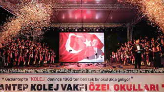 Gaziantep Kolej Vakfı’nda mezuniyet coşkusu