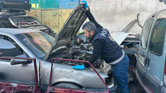Konya merkezli 12 ilde 75 milyonluk araç vurgunu operasyonu