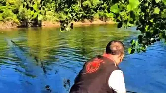 Sakarya sularında kaçak ağ operasyonu