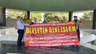 Adnan Menderes 76 yıl önce atılan ezan adımısıyla anıldı