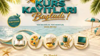 Kayseri'de yaz dönemi ücretsiz kurs kayıtları açıldı