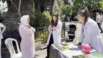 Galata’da sağlık testi Hareket yaşınız kaç?