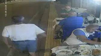 Bodrumda restoranda yediler içtiler hesabı ödemeden kaçtılar
