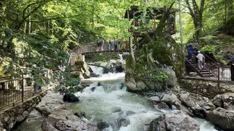 Bayramda Düzce'nin doğasına 24 bin kişi akın etti