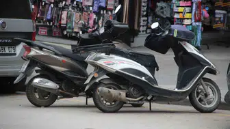 Erzurum trafiğinde motosiklet devri başladı