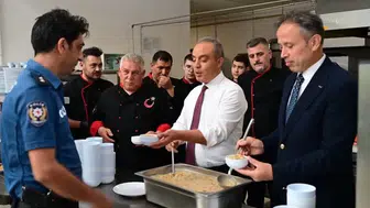 Afyon Emniyeti’nde aşure bereketi