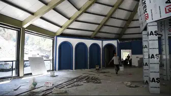 Osmaniye Karaçay Şelalesi yeni sosyal tesislere kavuşuyor