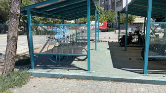 Eskişehir’de bisiklet parkları kaderine terk edildi