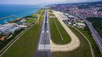 Trabzon yeni havalimanına kavuşuyor Deniz doldurulacak