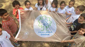 Okullarda doğa eğitimi dönemi 267 okul orman bayrağı kazandı