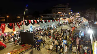 Arsuz sokaklarında iki gün süren festival coşkusu