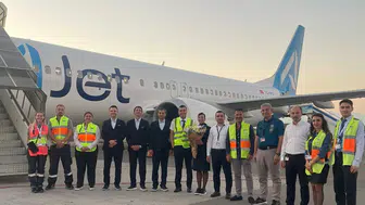 Samsun ve Bodrum arasında uçuşlar resmen başladı