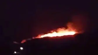 Çankırı Kemallı köyünde tarla yangını paniği