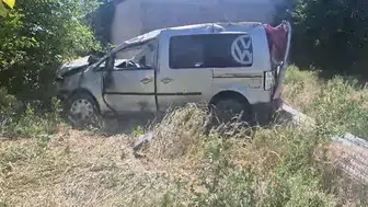 Konya Karapınar'da direksiyon hakimiyetini kaybeden sürücü hayatını kaybetti