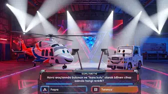 Jandarma Gökbey helikopteriyle bilgi yarışması başlattı