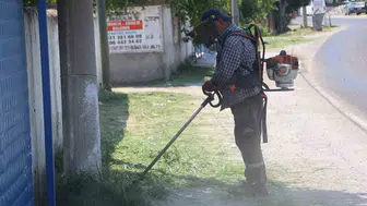 Koçarlı’nın köylerinde bahar temizliği mesaisi