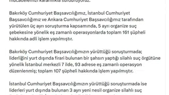 İstanbul ve Ankara merkezli dev operasyon 161 gözaltı
