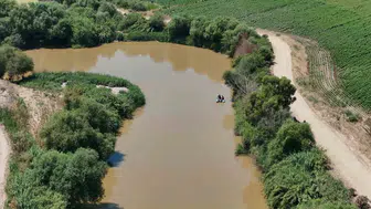 Menderes Nehri'nde kaybolan 11 yaşındaki Şahin için arama sürüyor