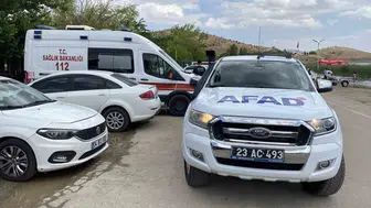 Hazar Gölü'nde batan tekneden 7 kişi sağ kurtarıldı