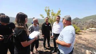 Fethiye yangınında hasar tespit süreci başladı