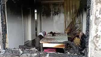 Tokat’ta tek katlı ev alevlere teslim oldu