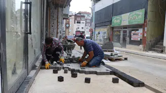 Ordu Kumru’da yollar ve kaldırımlar baştan aşağı yenileniyor