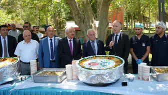 İnönü Üniversitesi kampüsünde birlik sofrası kuruldu