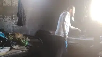 Riyad yangınında hayatını kaybeden 4 Hataylı işçinin evi görüntülendi