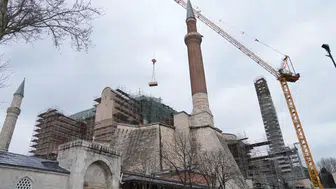 Ayasofya’da dev restorasyon başlıyor Kubbe brandayla korumaya alınıyor