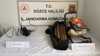 Düzce güvenlik ekiplerinden bir haftalık kaçakçılık operasyonu